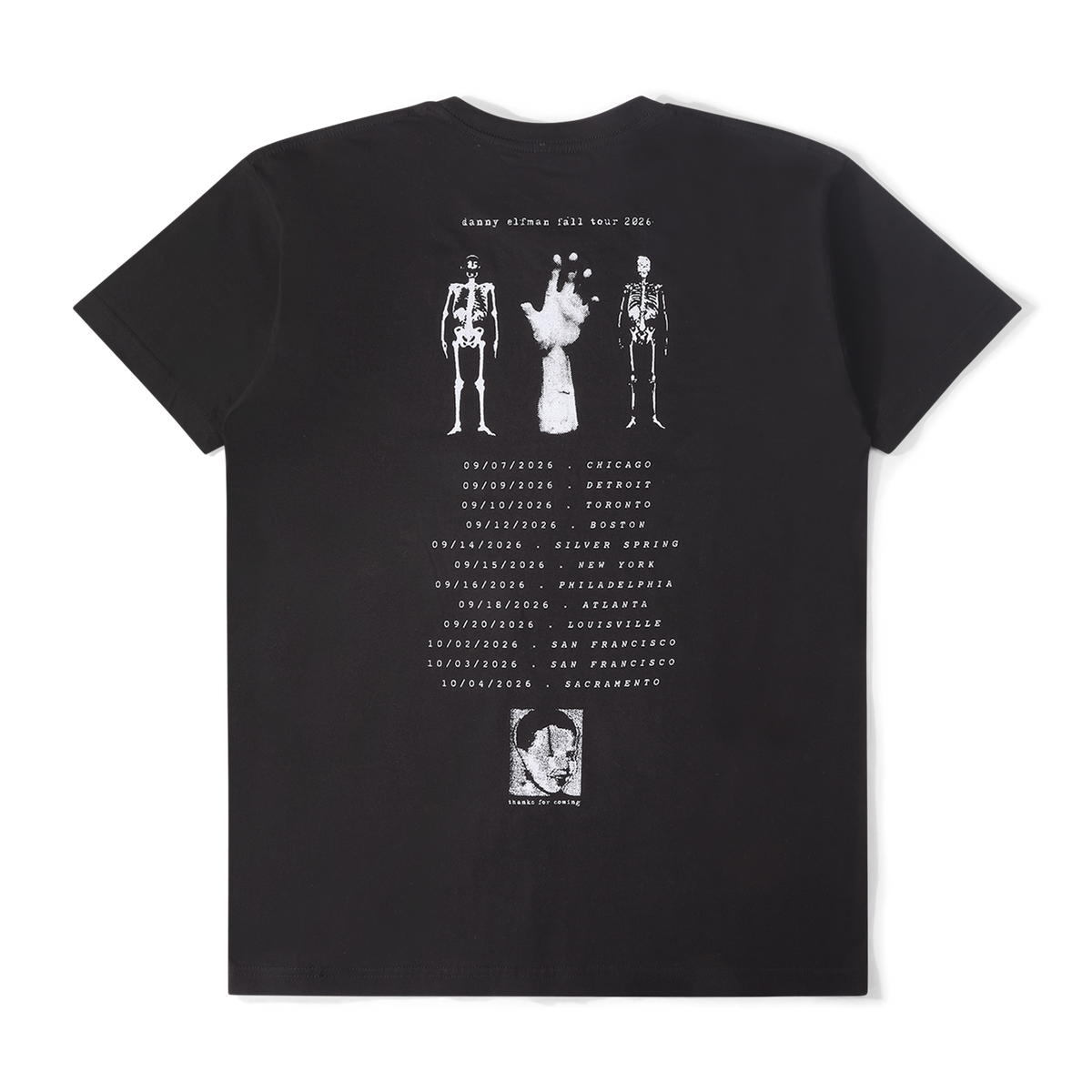 Danny Fragmented Eyes 2026 Fall Tour T-Shirt
