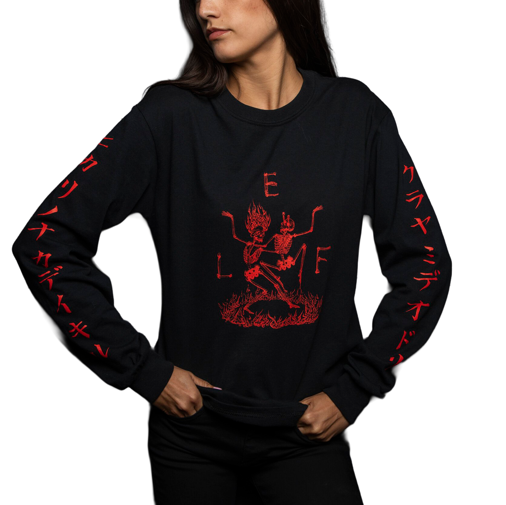 ELF Dancing Skeletons Long Sleeve T-Shirt
