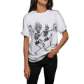 White Dancing Skeletons T-Shirt