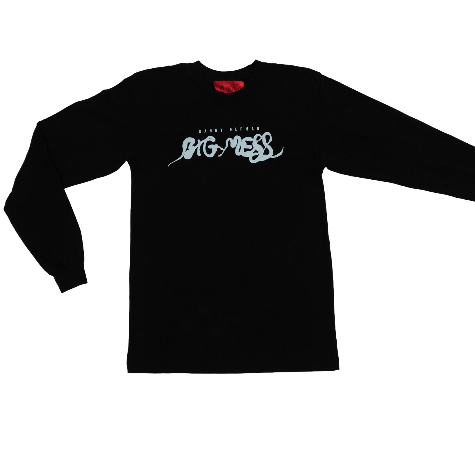 Ice Blue 'Big Mess' Long Sleeve T-Shirt