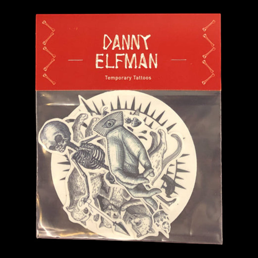 Danny Elfman Temporary Tattoos