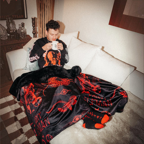 Creature of the Night Blanket