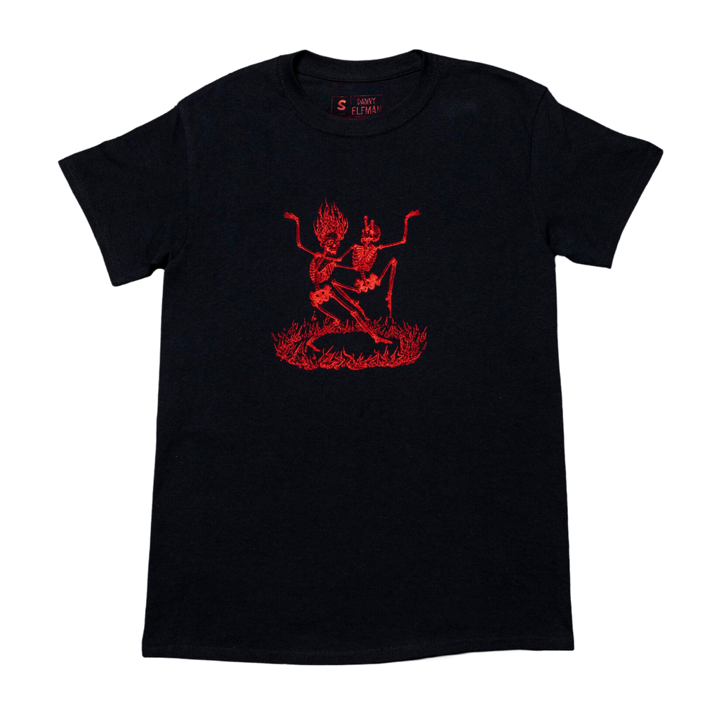 Black Dancing Skeletons T-Shirt