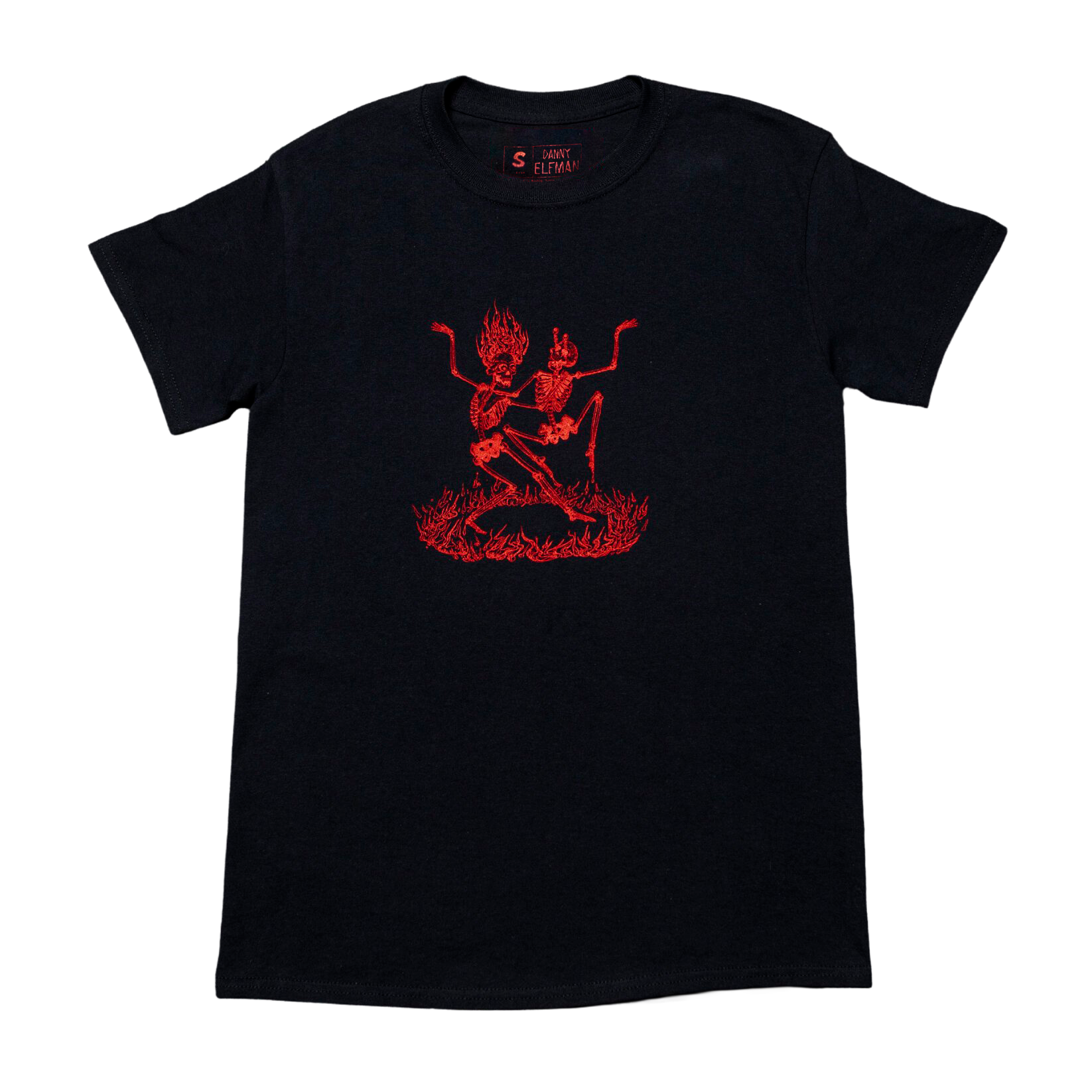 Black Dancing Skeletons T-Shirt
