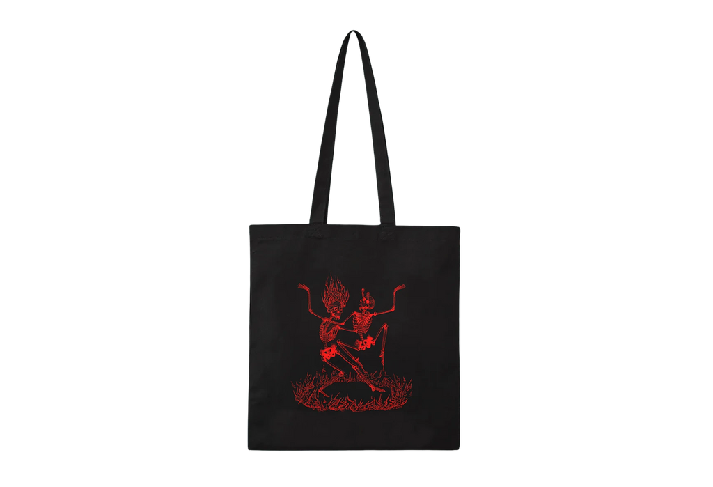 Dancing Skeletons Tote Bag