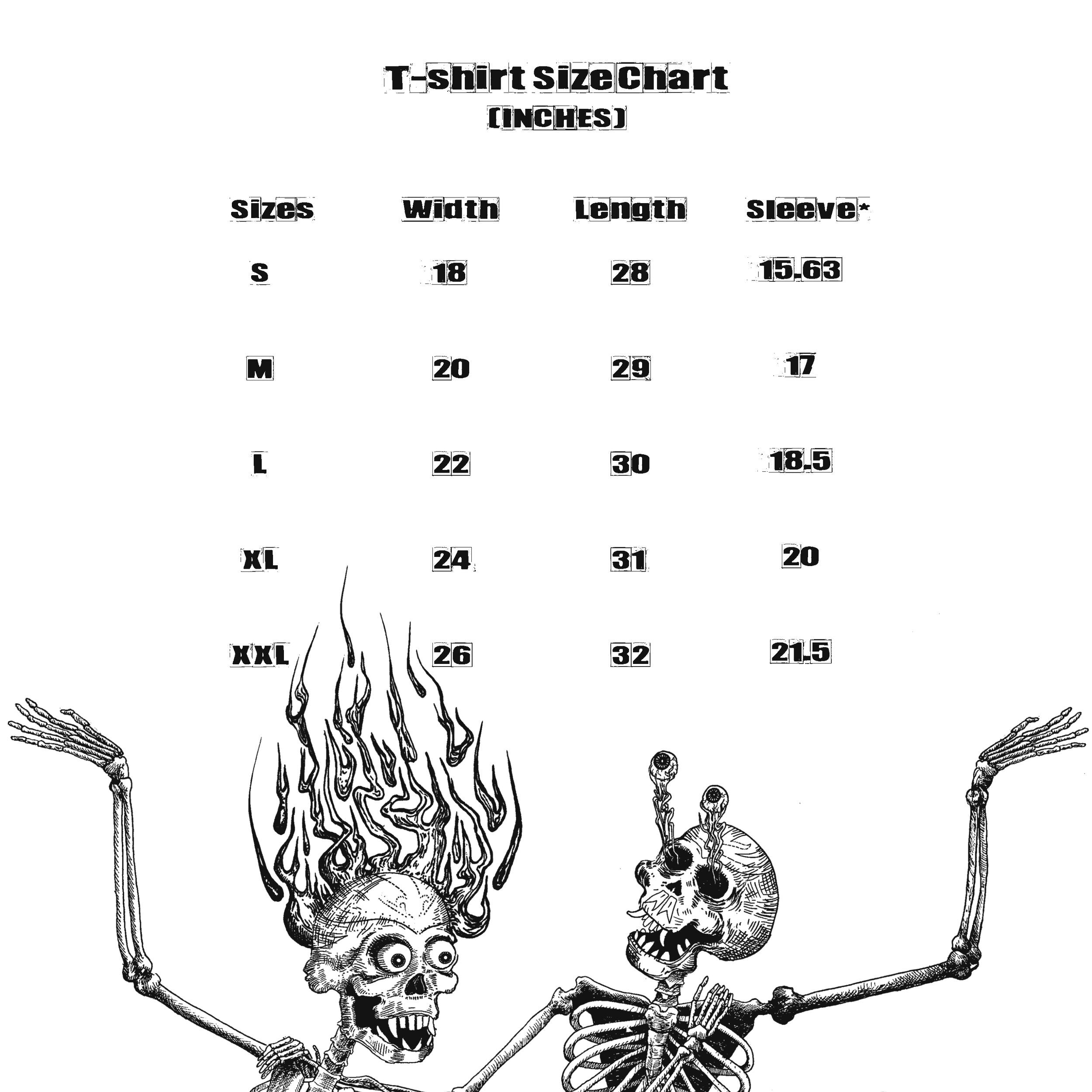 White Dancing Skeletons T-Shirt