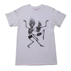 White Dancing Skeletons T-Shirt